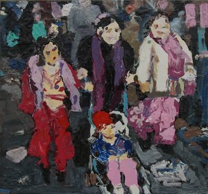 Family shopping, 2004