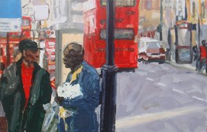 Street conversation