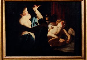 Psyche Discovers Cupid