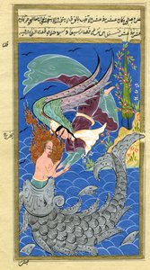 Jonah and the giant fish by Turkish School