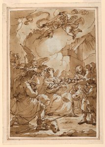 Adoration of the Shepherds by Ubaldo Gandolfi