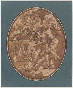 Susannah and the Elders (Study for a Lost Painting) by Ubaldo Gandolfi