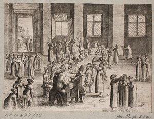 Interior with Russian Banquet