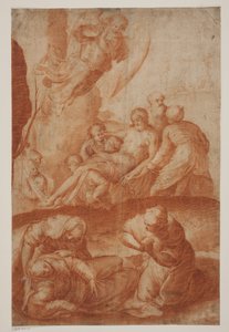 The Entombment by Ubekendt Ubekendt