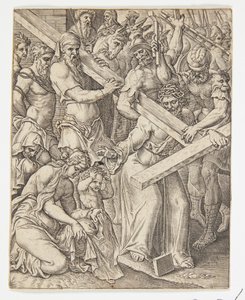Christ Bearing the Cross and the Miracle of Veronica
