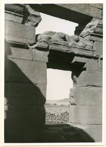 Architrave in temple, Naqa, Sudan