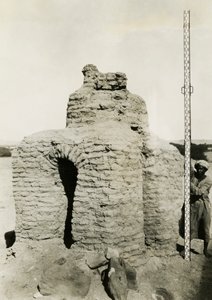 Christian Tomb in Necropolis, Qasr Ibrim, Egypt by Ugo Monneret de Villard