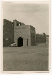 Eastern Gate and Tower of Monastery of St Simeon, Aswan, Egypt