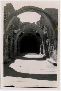 Gallery 94 facing south, Monastery of St Simeon, Aswan, Egypt