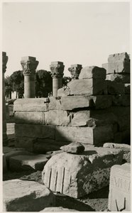 View of Roman Nymphaeum, Dendera, Egypt