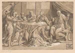Christ Anointed by Mary Magdalene
