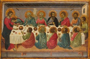 The Last Supper, ca. 1325-30 by Ugolino da Siena