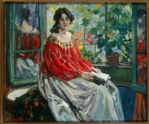 Lady with Book