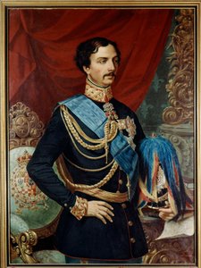 Charles of Bourbon Parma (1799-1883), Duke of Parma - Charles III of Bourbon (1823-1854) by Ulisse Passani