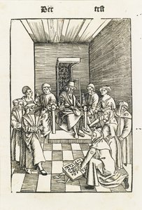 Jewish Oath from the Laienspiegel, Augsburg, 1509 by Ulrich Tengler