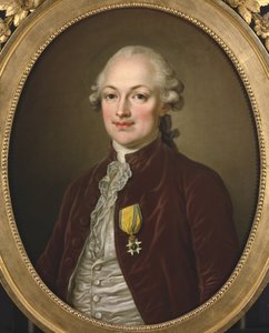 Portrait of Baron Erik Magnus Stael von Holstein (1749-1802) by Ulrika Fredrika Pasch