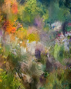 Vibrant Garden Abstract