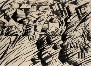 States of Mind: Those Who Go by Umberto Boccioni