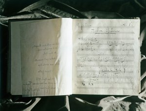 The First Page of "Andrea Chenier" by Umberto Menotti Maria Giordano