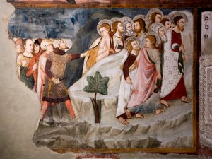 The flight from the apostles (detail) by Umbrian School