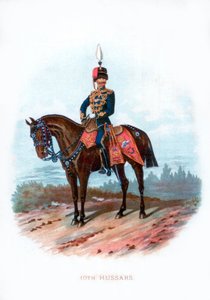 10th Hussars, 1889 by Unbekannt