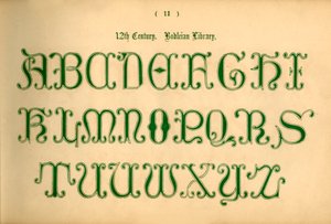 12th Century. Bodleian Library