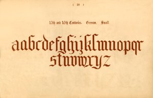 15th and 16th Centuries. German. Small