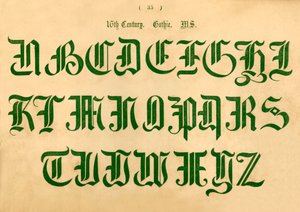 16th Century Gothic Manuscript
