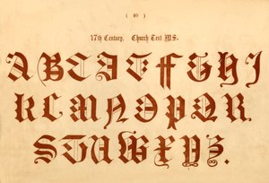 17th Century Church Text MS., 1862