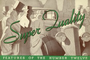 1934 Humber Twelve Sales Brochure by Unbekannt