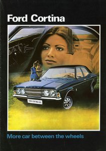 1972 Ford Cortina Mk3 sales brochure cover