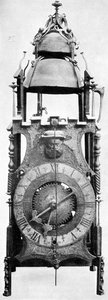 One of the First Clocks by Weight, German Work of the End of the 15th Century: The Measuring of Time