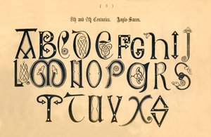 8th and 9th Centuries. Anglo-Saxon