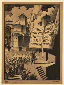 A Book Is Nothing But a Person Talking Publicly, 1920 by Unbekannt