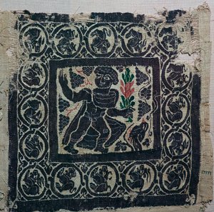 Coptic Textile from Egypt, 3rd Century by Unbekannt