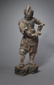 A Heavenly General, One of the Junishinsho by Unbekannt