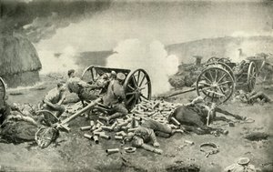 A Heroic Deed of the Royal Horse Artillery Near Compiègne, 1919 by Unbekannt