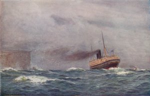 A Homeward Bound P. & O. Liner by Unbekannt