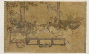 A Man Taking His Ease by Unbekannt