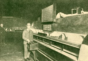 A Model of the Post Office Tube Railway