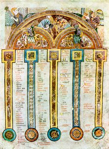 A Page of The Eusebian Canons