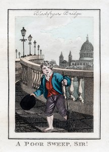 A Poor Sweep, Sir!, Blackfriars Bridge, London by Unbekannt