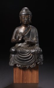 A Preaching Buddha, 8th Century by Unbekannt