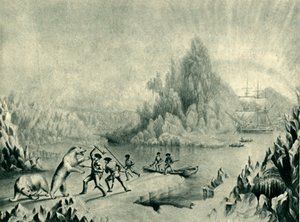 A Relief Party in Search of Sir John Franklin, 19th century, 1946 by Unbekannt