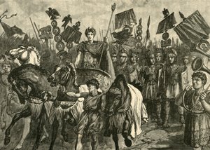 A Roman Triumph, 1890 by Unbekannt