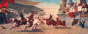 A Roman Chariot Race, The Circus Maximus