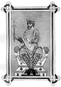 A Saxon Monarch by Unbekannt