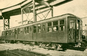 A Steel Car, New York Underground and Elevated Electric Railways by Unbekannt