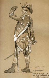 A Study for The Gordon Riots by Unbekannt