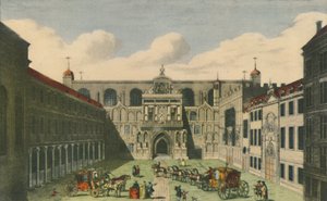 A View of the Guildhall of the City of London, c1750s, early 19th century by Unbekannt